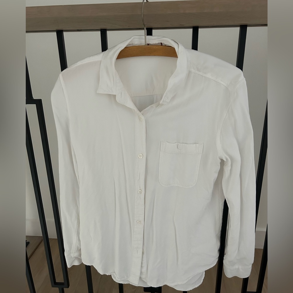 Sunday best white blouse